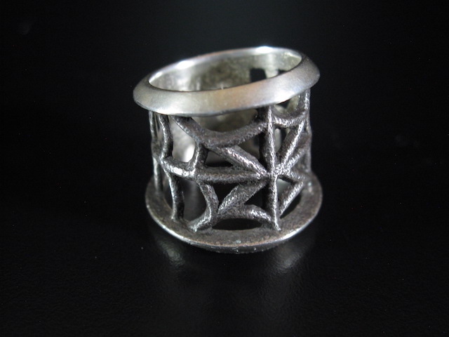 Darryl Begay Spiderweb Ring 8.5